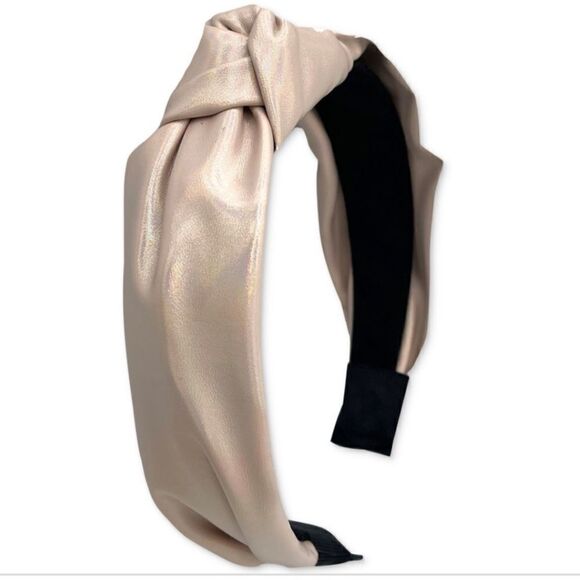 NWT Inc International Concepts Metallic Knotted Headband - Picture 1 of 3